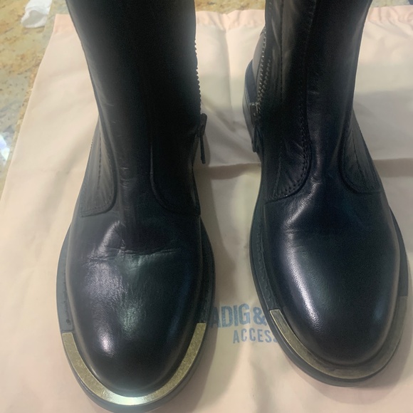 Zadig and Voltaire Laureen high ankle boots size 39 - Picture 1 of 4